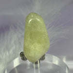 Rare Quartz with Sulphur tumble stone, Golden Sun Quartz 16.2g SN37676