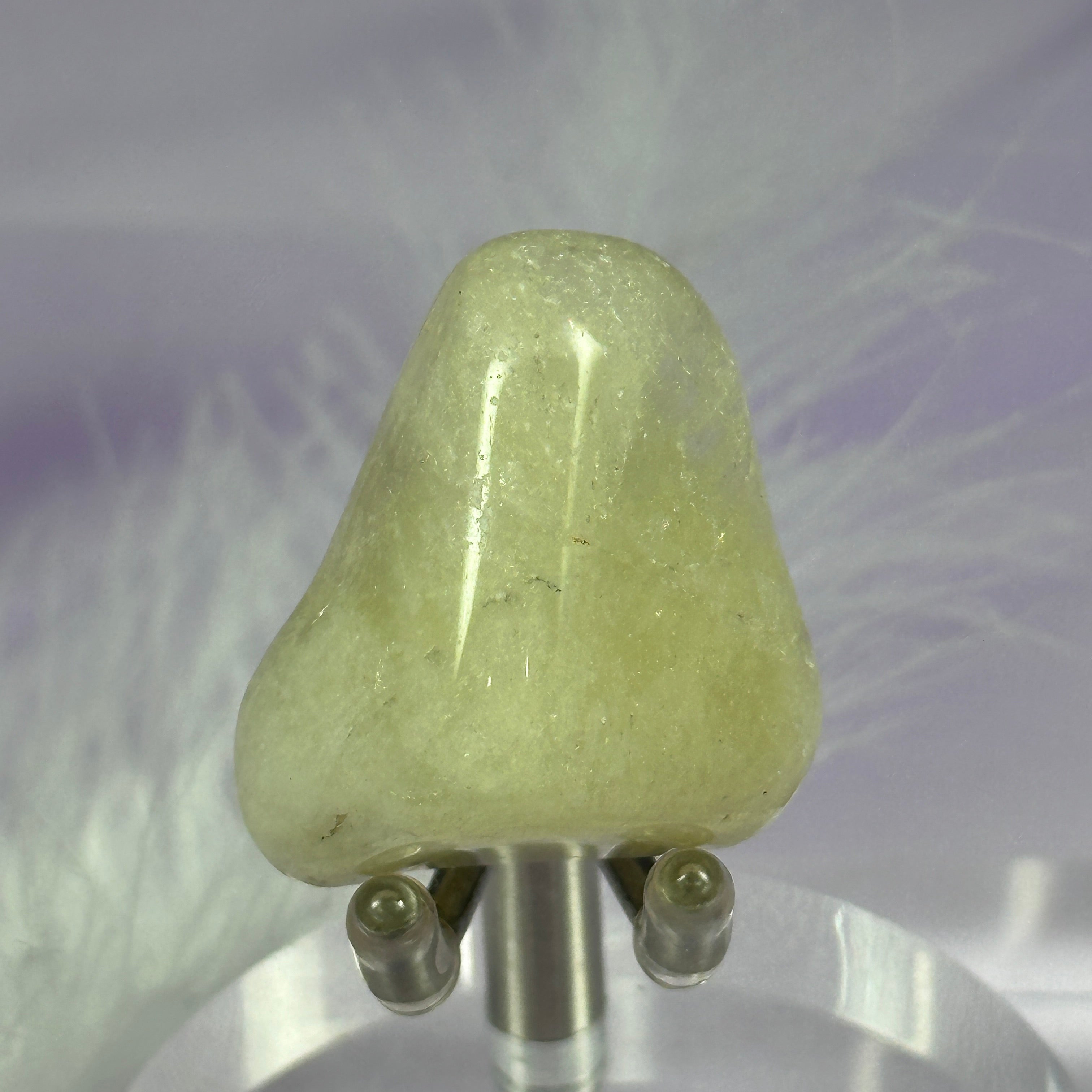 Rare Quartz with Sulphur tumble stone, Golden Sun Quartz 16.2g SN37676