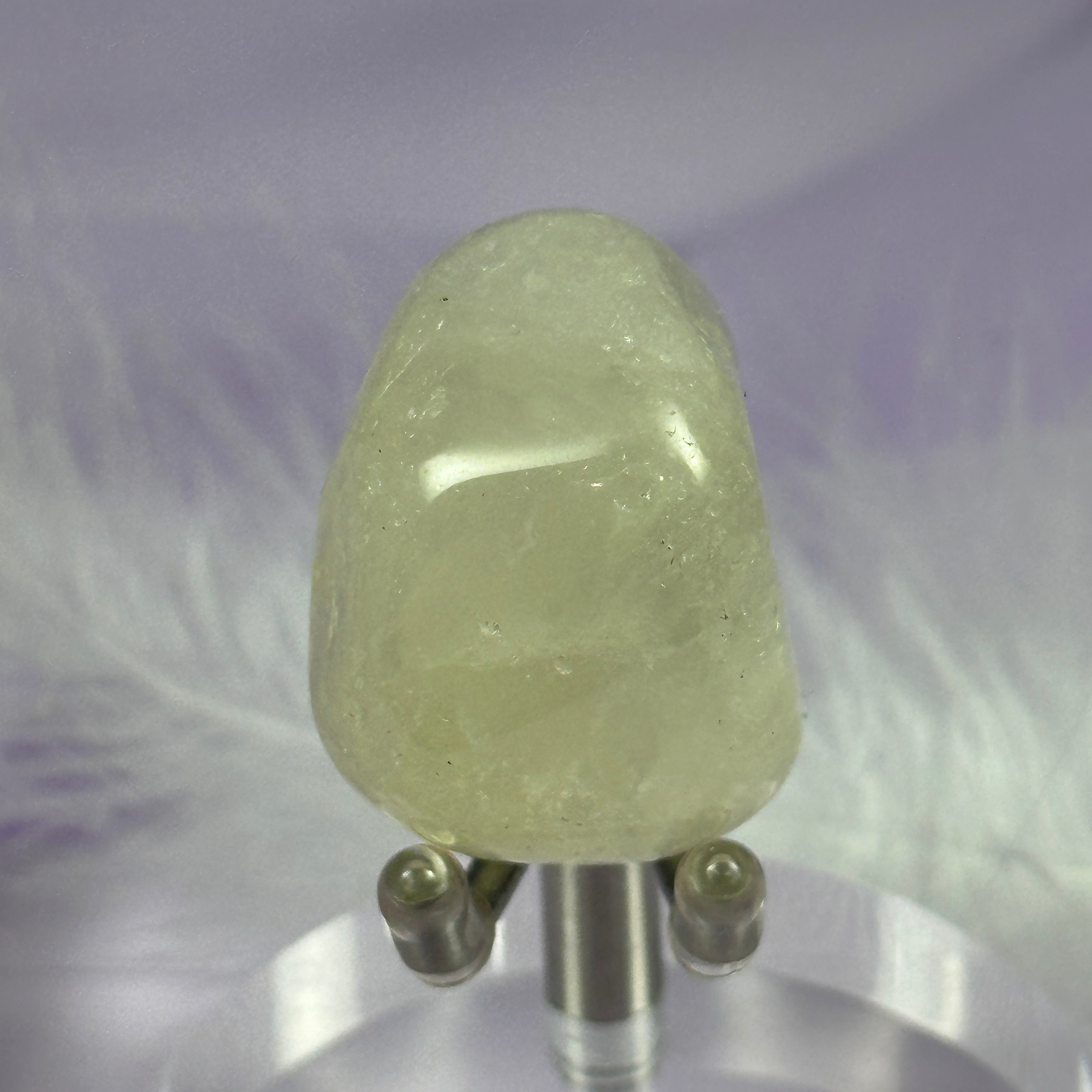 Rare Quartz with Sulphur tumble stone, Golden Sun Quartz 18.3g SN37677