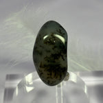 Unusual Sweetwater Agate crystal tumble stone, Moss 25g SN49483