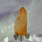 Rare small natural Peach, Tangerine Lemurian Seed Quartz point 9.0g SN24097