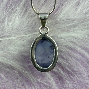 925 Silver Tiffany Stone crystal pendant 3.1g SN56112