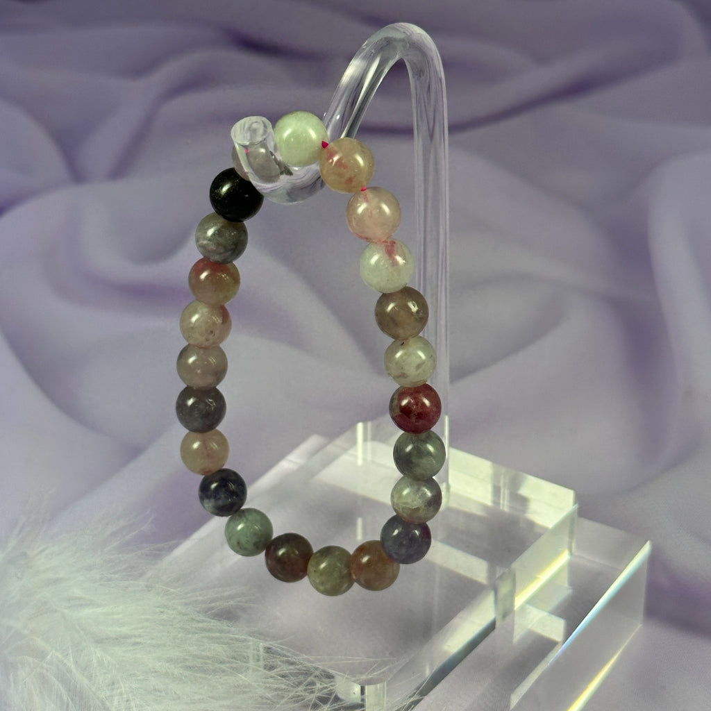 New!! Unicorn Stone bead bracelet 19.7g SN54770