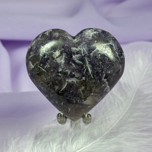 New!! large Unicorn Stone polished heart 73g SN56208