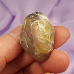 Rare Ussingite, Green Sodalite tumble stone, Greenland 14.7g SN54791