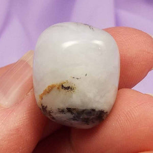 Rare Andean Blue Opal tumblestone 'Karmic Healer' 7.8g SN39873