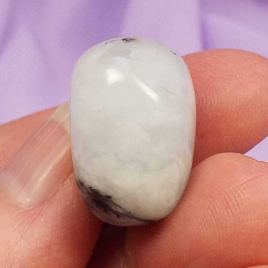 Rare Andean Blue Opal tumblestone 'Karmic Healer' 7.8g SN39873