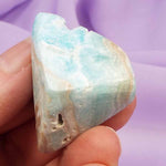 Unpolished piece of Blue Aragonite 17.2g SN51486