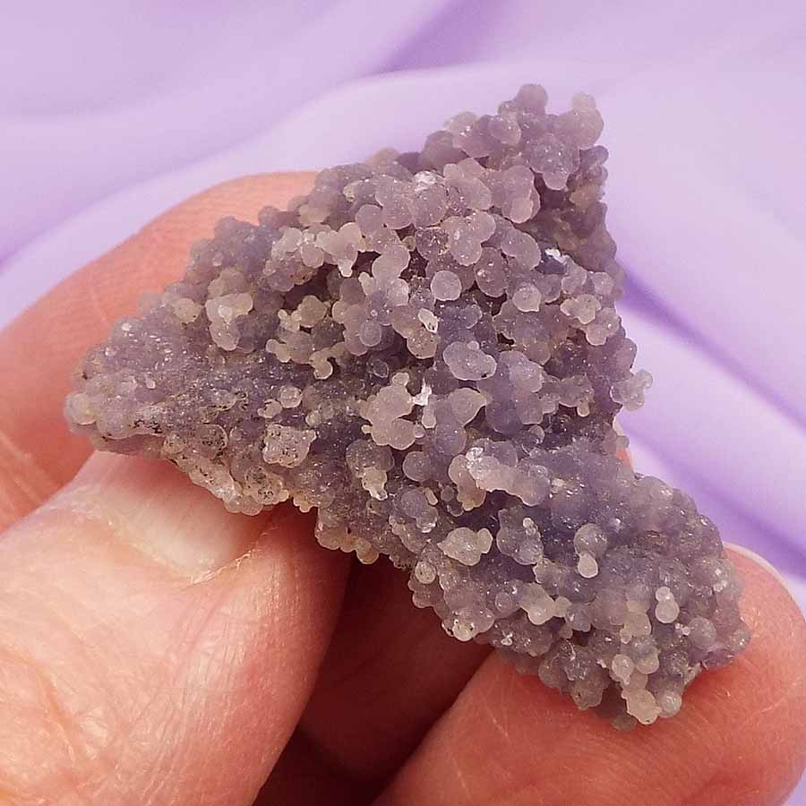 Small natural cluster Grape Agate, Chalcedony 'Take a Breath' 8.6g SN52067
