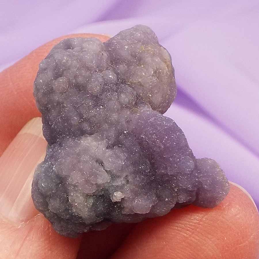 Small natural cluster Grape Agate, Chalcedony 'Take a Breath' 8.3g SN52068