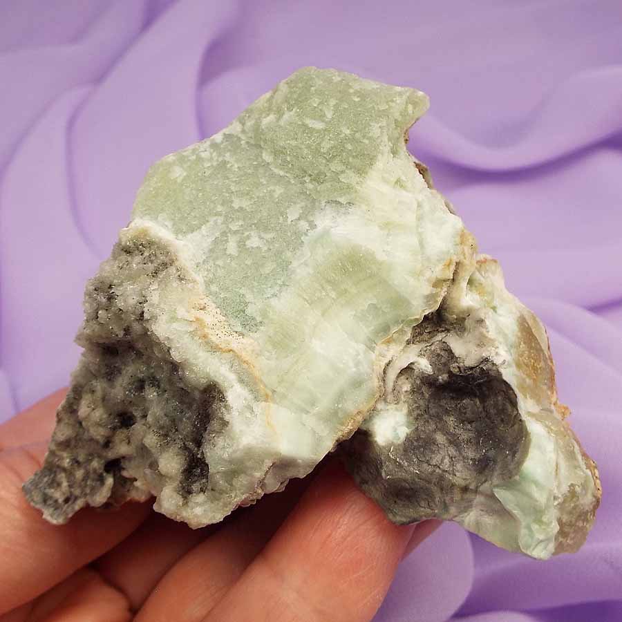 Rare natural piece Green Aragonite crystal, 'See All Possibilities' 170g SN48446
