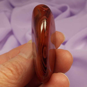 Beautiful Mad River Agate polished stone 26g SN39740