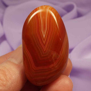 Beautiful Mad River Agate polished stone 25g SN39741