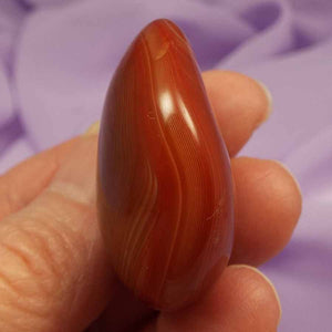 Beautiful Mad River Agate polished stone 27g SN39745