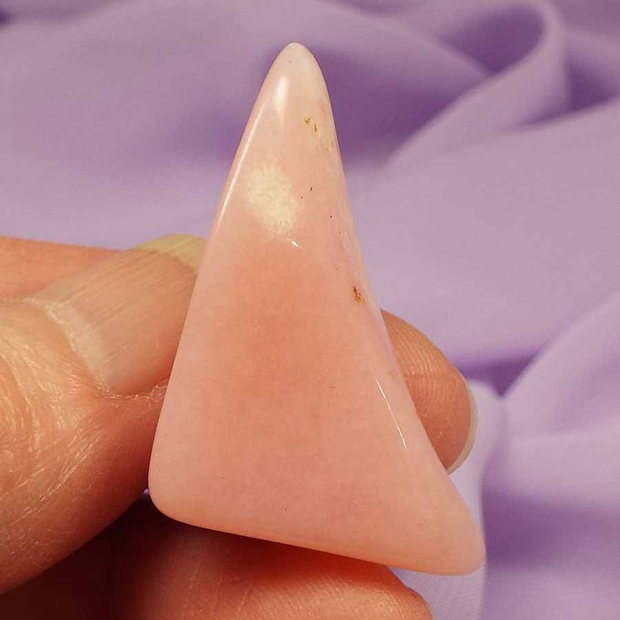 Pink Opal crystal tumble stone 10.4g SN43992