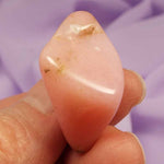 Pink Opal crystal tumble stone 10.0g SN43993
