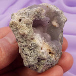 Pink Smithsonite crystal on matrix 'Let Go Of Past Pain' 89g SN52072