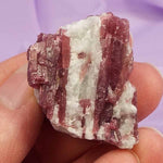 Natural piece Pink Tourmaline in Quartz 26g SN43658
