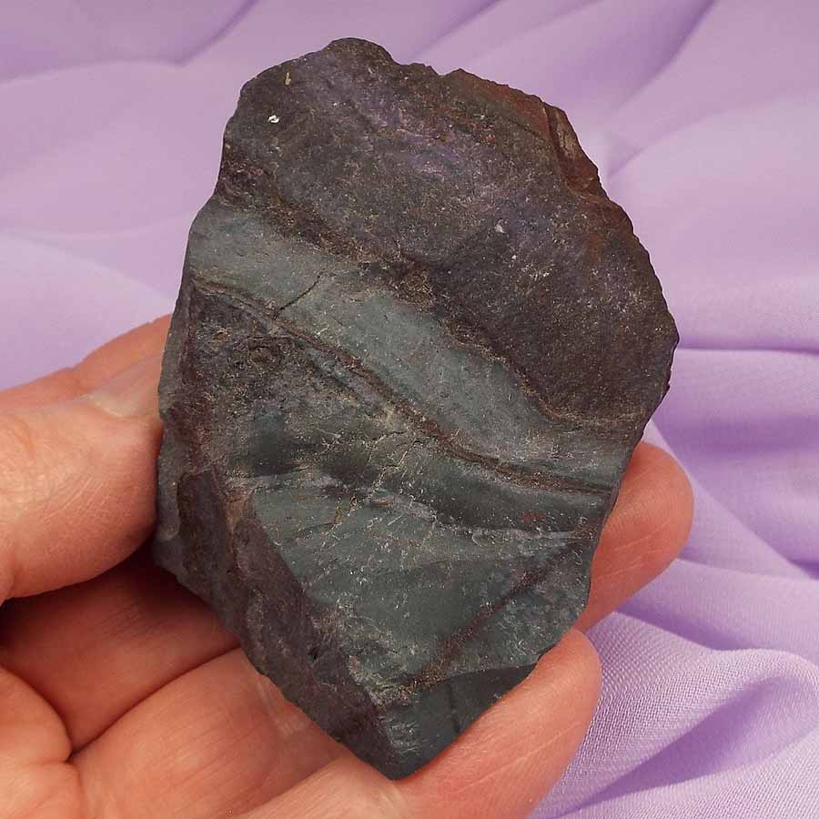Large natural piece Sugalite crystal 'Answer the Big Questions' 87g SN51987