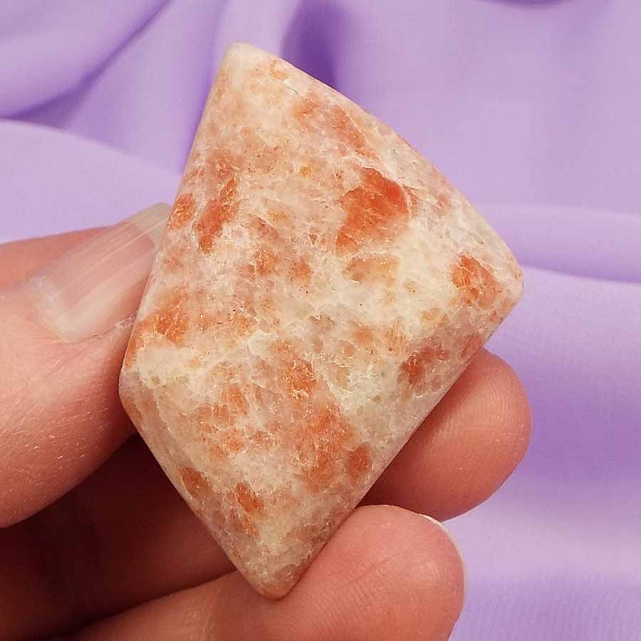 Flat polished piece Sunstone 'See the Bright Side' 15.7g SN32277