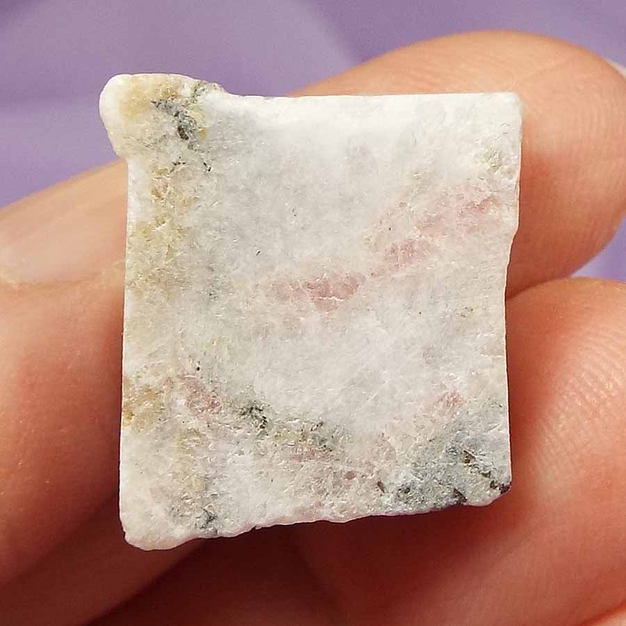 Very rare small natural piece Tugtupite 'Learn to Love Yourself' 7.2g SN53682