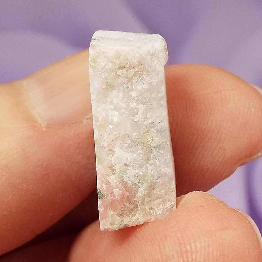 Very rare small natural piece Tugtupite 'Learn to Love Yourself' 3.2g SN53686