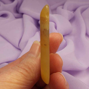 Rare polished piece Yellow Opal crystal 10.0g SN27879