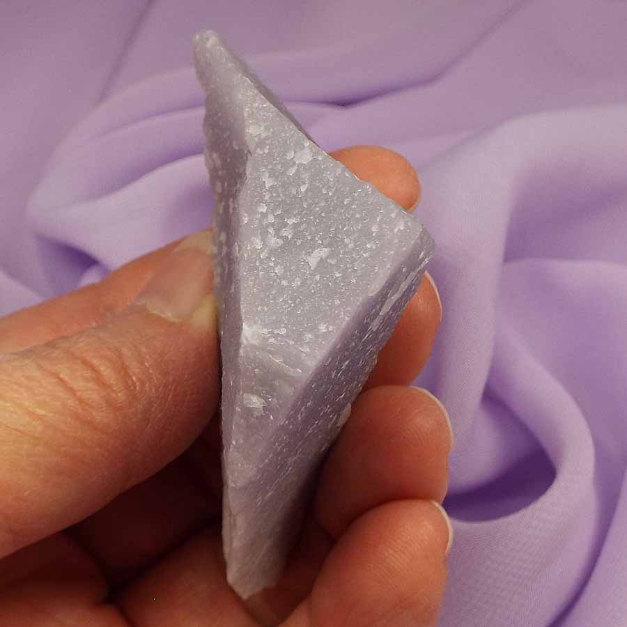 Rare large natural piece Yttrium Fluorite, Lavender Fluorite 60g SN32424