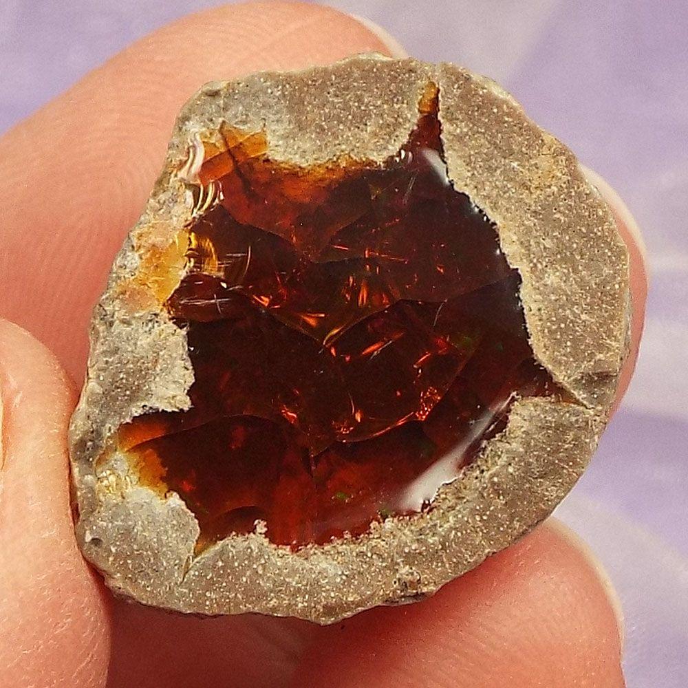 Natural Chocolate Opal, Flashes 'Express Your True Self' 6.9g SN37013