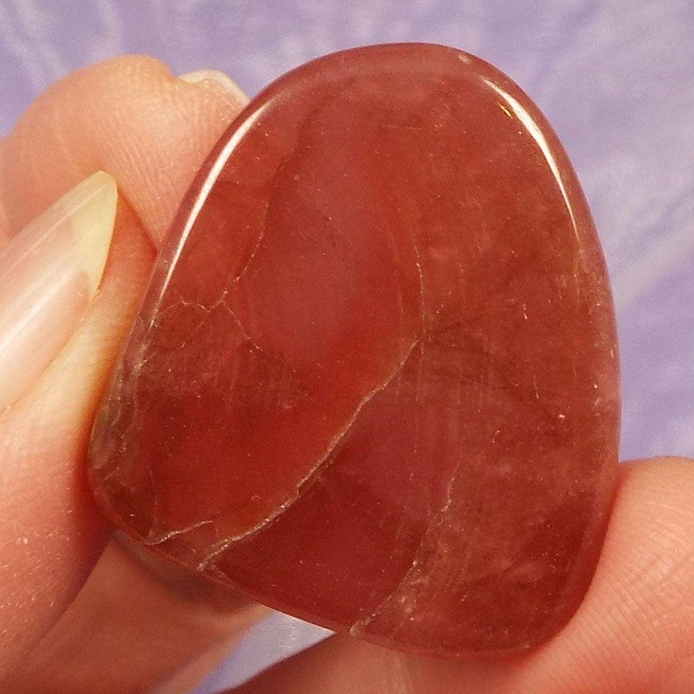 Beautiful polished piece gem Rhodochrosite 'Love and Compassion' 12.0g SN34338
