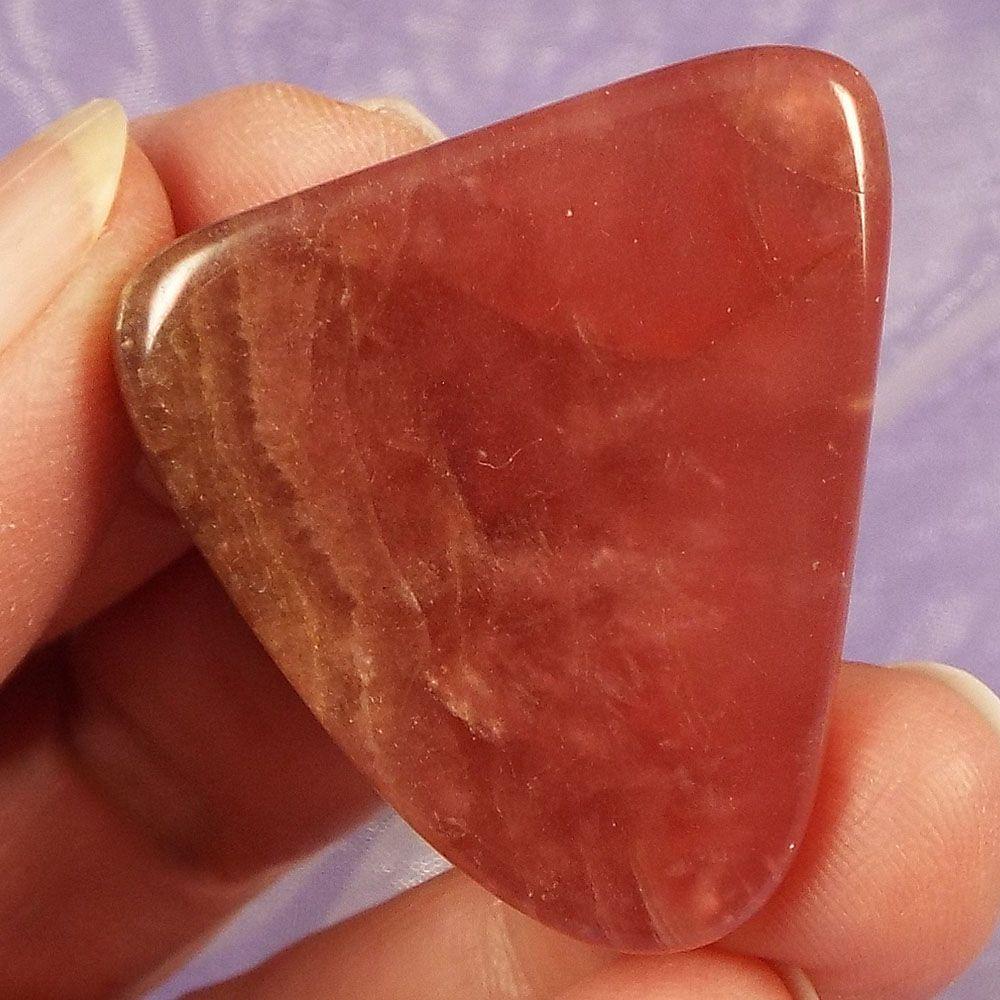 Beautiful polished piece gem Rhodochrosite 'Love and Compassion' 18.7g SN34335