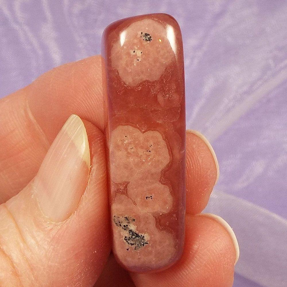 Beautiful polished piece gem Rhodochrosite 'Love and Compassion' 15.2g SN34337