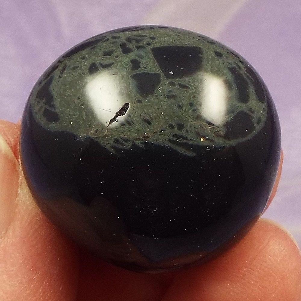 Rare Spiderweb Obsidian tumblestone 'See What's Hidden' 24g SN34158