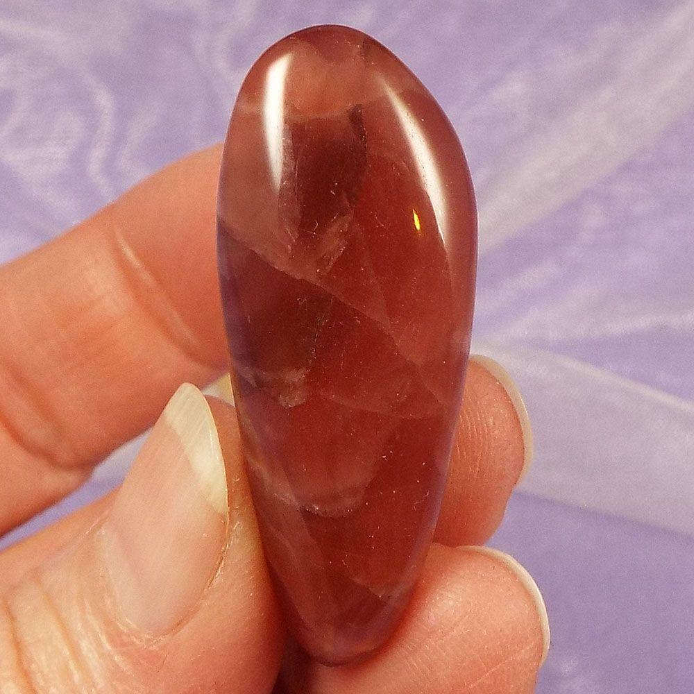 Beautiful polished stone AAA grade Rhodochrosite 18.1g SN44001
