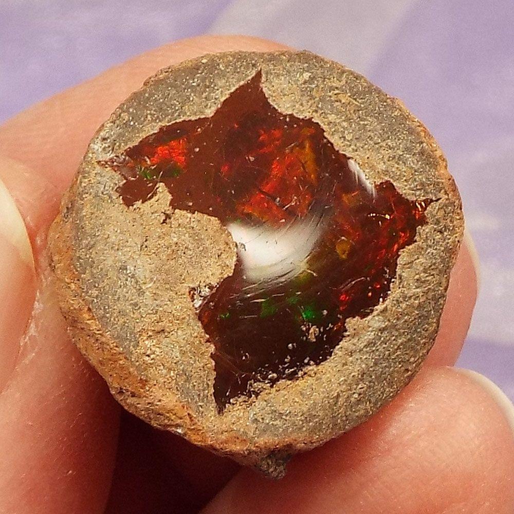 Natural Chocolate Opal, Flashes 'Express Your True Self' 8.6g SN37016
