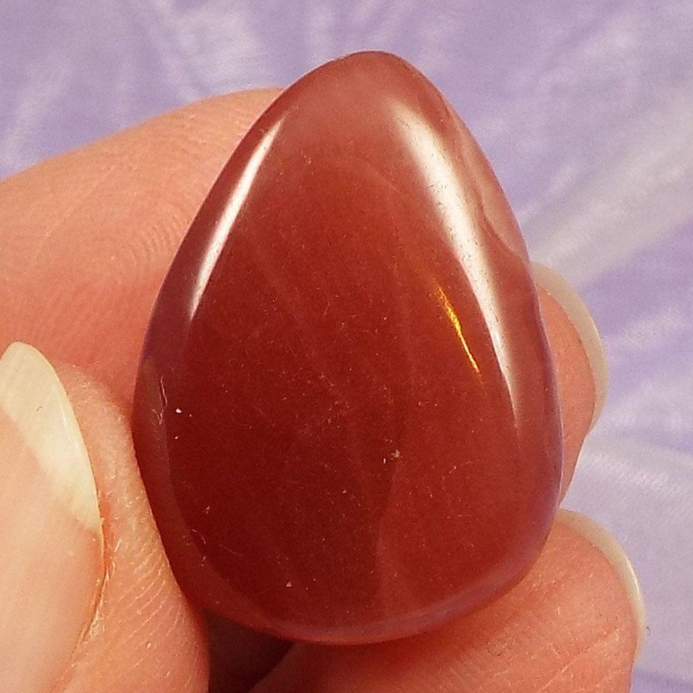 Beautiful polished stone AAA grade Rhodochrosite 12.0g SN44004