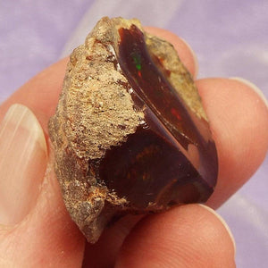 Natural Chocolate Opal, Flashes 'Express Your True Self' 11.0g SN37039