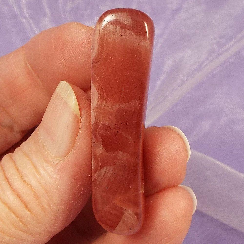 Beautiful polished piece gem Rhodochrosite 'Love and Compassion' 17.9g SN34336