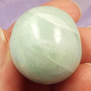 Rare large Garnierite tumblestone 'Embrace Your Divinity' 19.9g SN46988